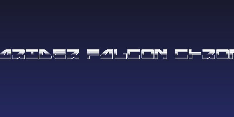 Searider Falcon Chrome Social Header