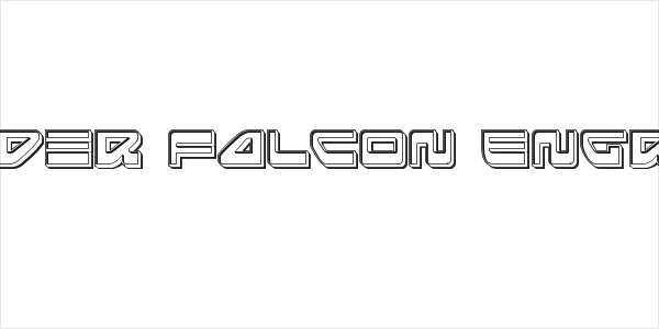 Searider Falcon Engraved Logo