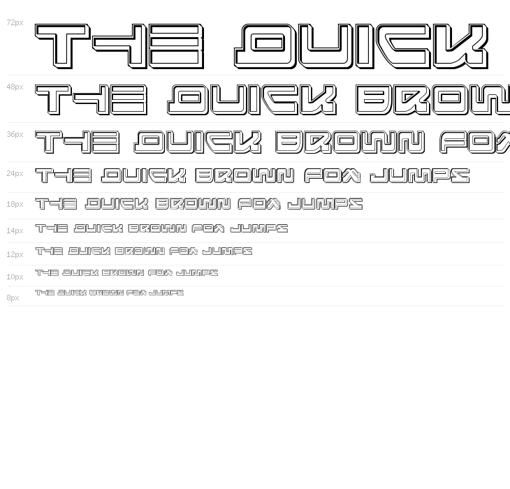 Searider Falcon Engraved Waterfall