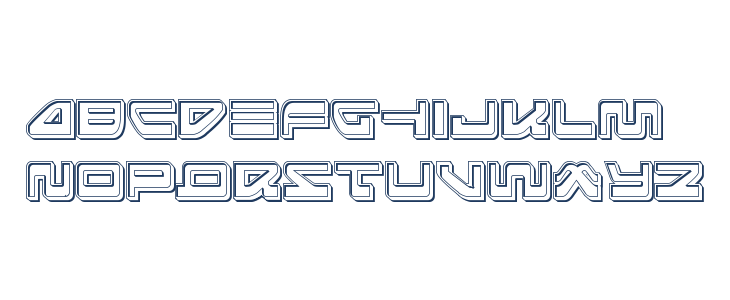 Searider Falcon Engraved Lowercase