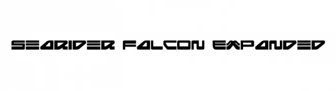 Searider Falcon Expanded  Frei Schriftart Herunterladen