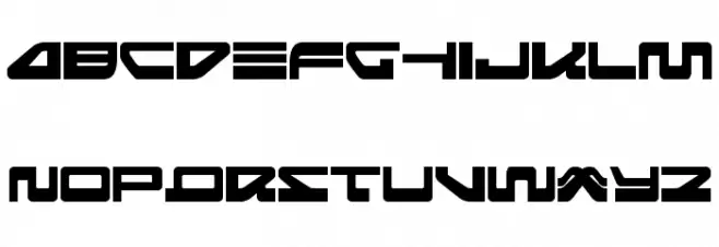 Searider Falcon Expanded フォント 小文字