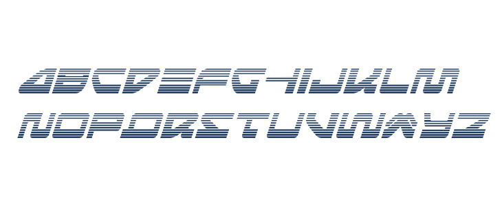 Searider Falcon Gradient Italic Lowercase