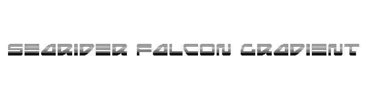 Searider Falcon Gradient  नि: शुल्क फ़ॉन्ट्स डाउनलोड