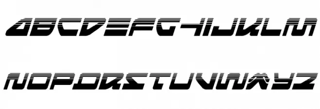 Searider Falcon Halftone Italic خط أحرف صغيرة