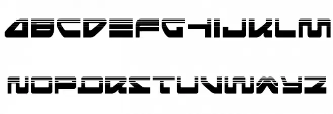 Searider Falcon Halftone フォント 小文字