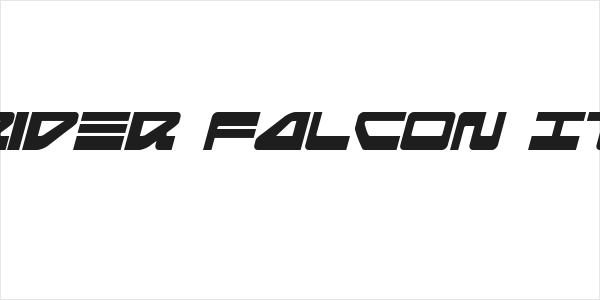 Searider Falcon Italic Logo