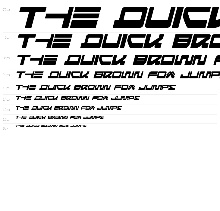 Searider Falcon Italic Waterfall