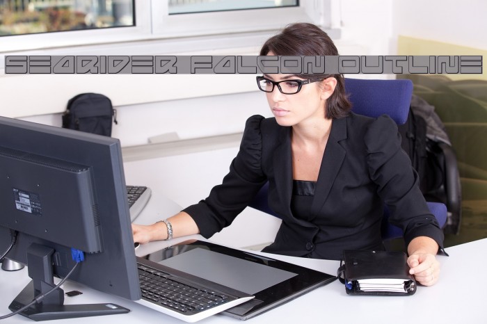 Searider Falcon Outline Example 1