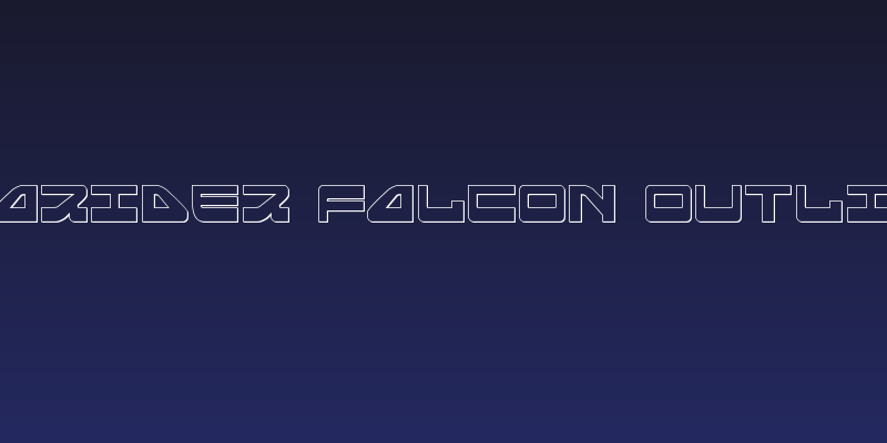 Searider Falcon Outline Social Header
