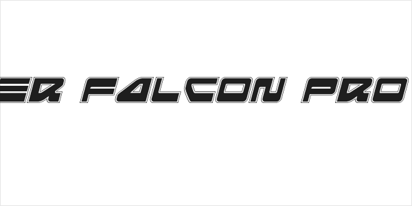 Searider Falcon Pro Italic Logo