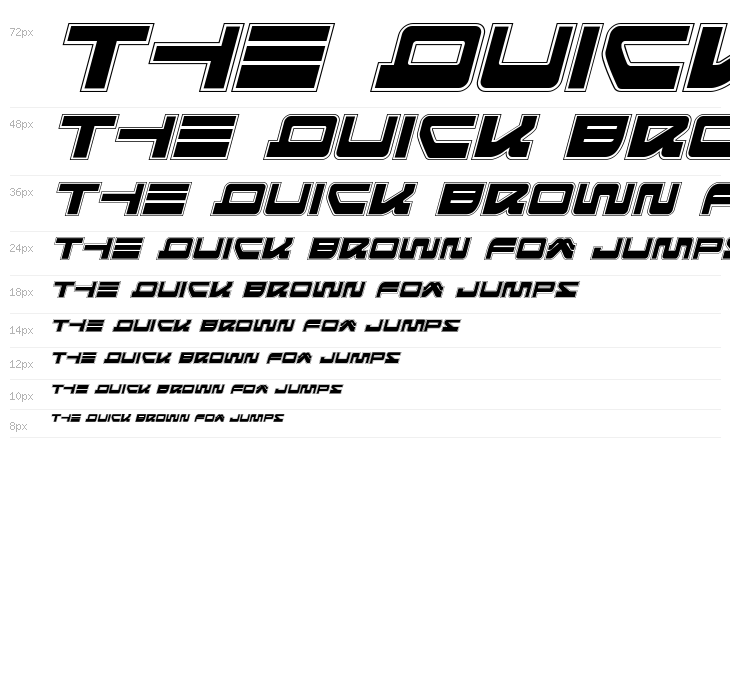 Searider Falcon Pro Italic Waterfall