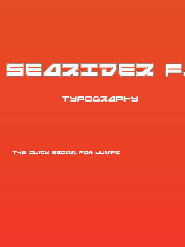 Searider Falcon Pro Poster