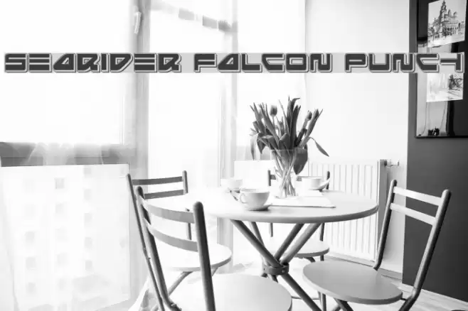 Searider Falcon Punch Font examples