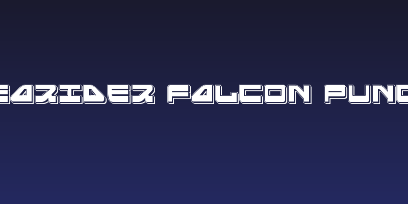 Searider Falcon Punch Social Header