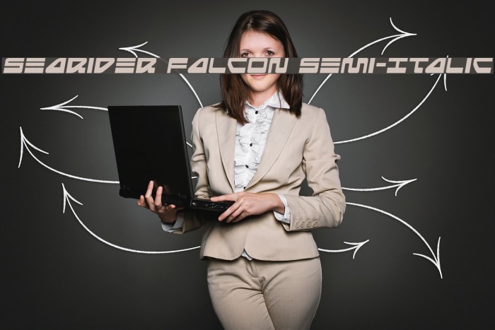 Searider Falcon Semi-Italic Example 2