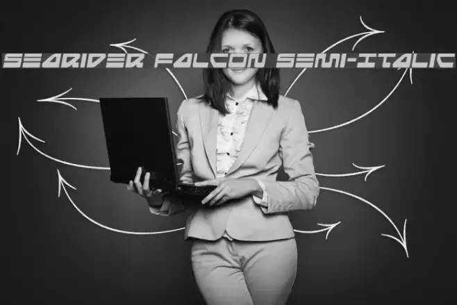 Searider Falcon Semi-Italic Font examples