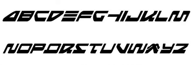 Searider Falcon Super-Italic 字体 小写