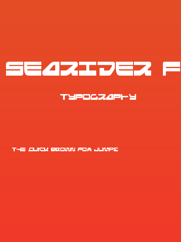 Searider Falcon Poster