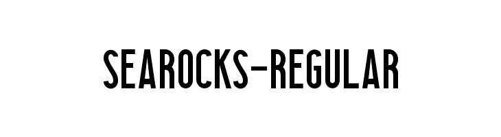 Searocks-Regular Font