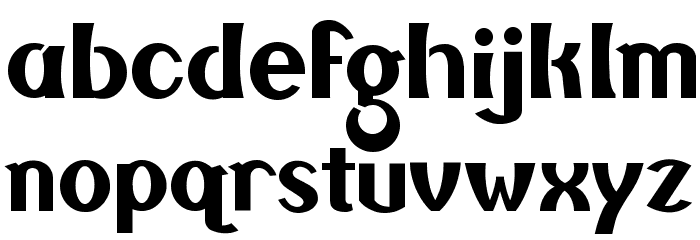 Seasalt Font LOWERCASE