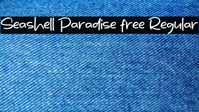 Seashell Paradise free Regular Example 1