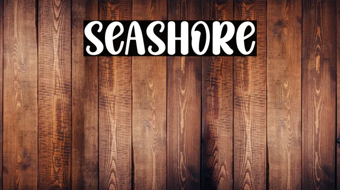 Seashore Example 3