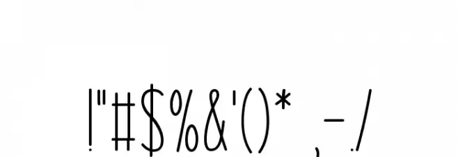 Seaside Charm Font OTHER CHARS