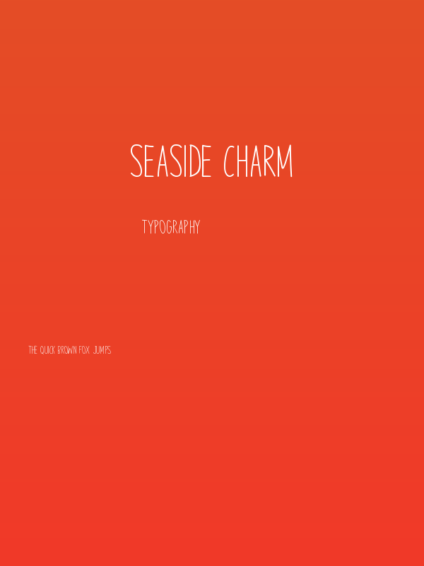 Seaside Charm Poster