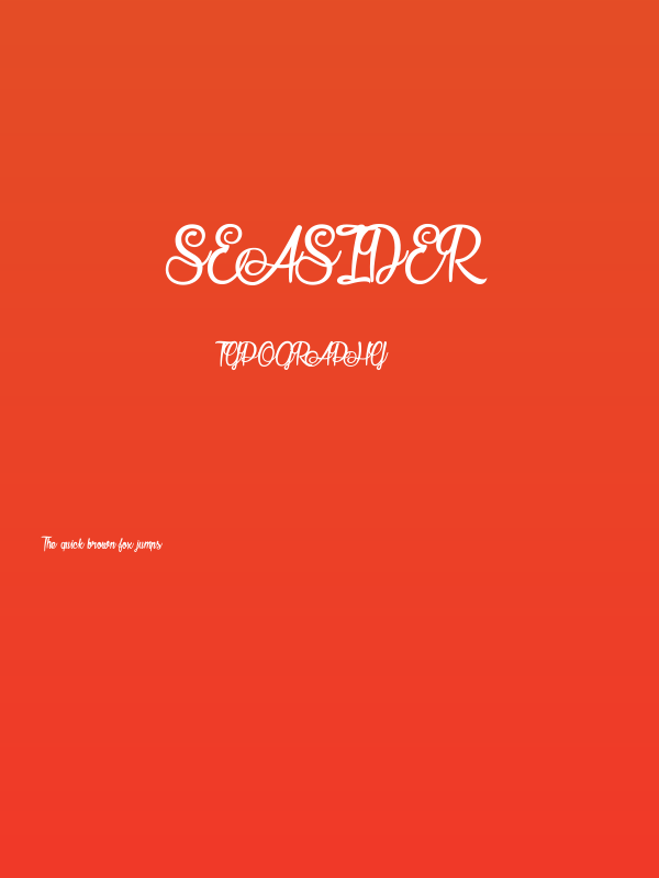 Seasider Poster