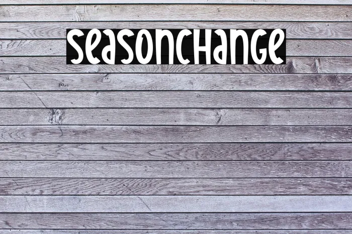 Season Change Example 2