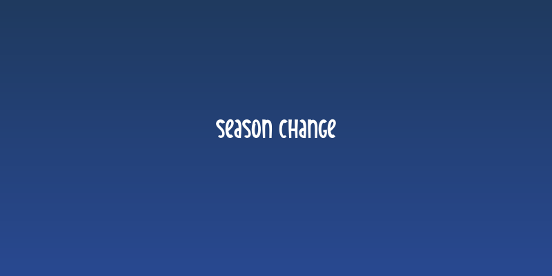 Season Change Social Header