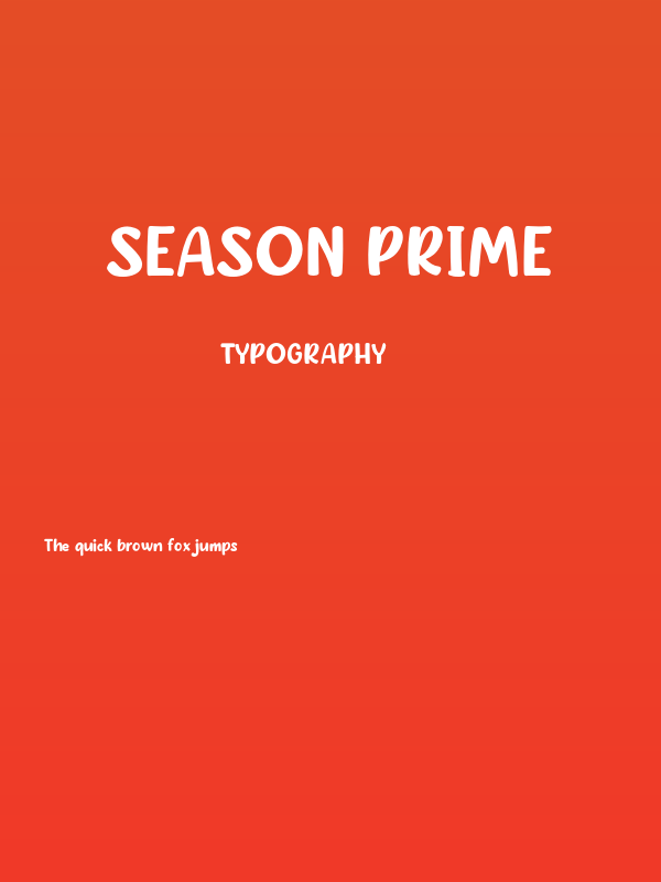 Season Prime Poster