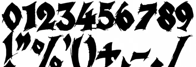 Season of the Witch Black Font OTHER CHARS