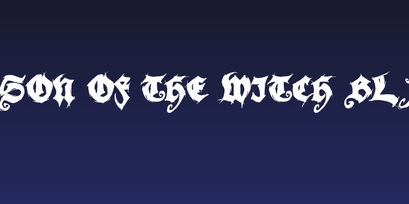 Season of the Witch Black Social Header