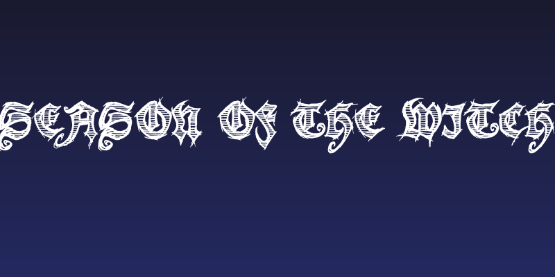 Season of the Witch Social Header