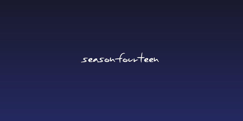 SeasonFourteen Social Header