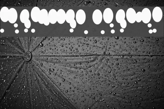 Seasonal Leaves Font examples