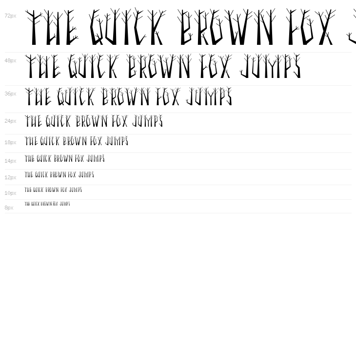 Seasonal Trees Waterfall