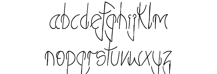Seasons Greetings Font LOWERCASE