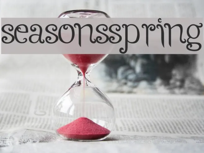 Seasons-Spring Example 2