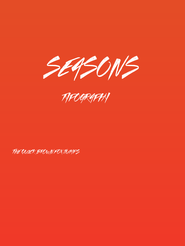 Seasons Poster