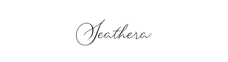 Seathera  Frei Schriftart Herunterladen
