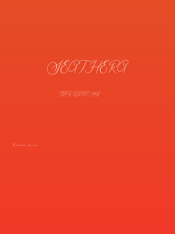 Seathera Poster