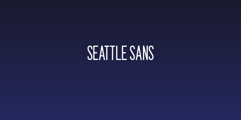 Seattle Sans Social Header