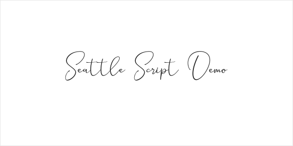 Seattle Script Demo Logo