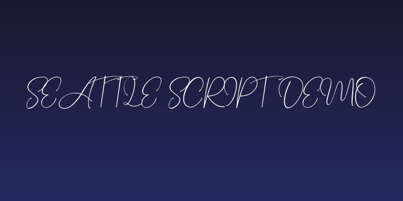 Seattle Script Demo Social Header