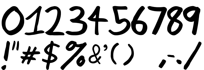 SeattleAvenue Font OTHER CHARS