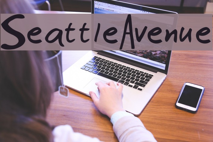 SeattleAvenue Font examples