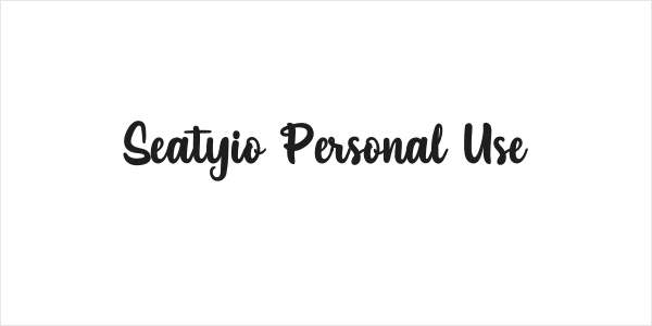 Seatyio Personal Use Logo